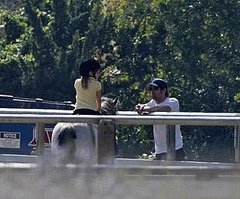Patrick Dempsey and Daughter Tallulah Horsin' Around Patrick Dempsey and Daughter Tallulah Horsin' Around