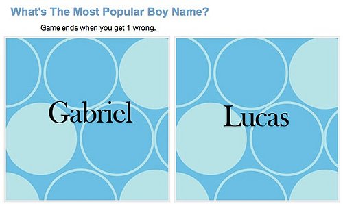 Which Boy's Name Is More Popular?