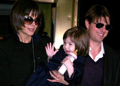 Suri Takes Pointers From Her Superstar Parents Suri Takes Pointers From Her Superstar Parents