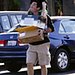 Superman Dean Cain Gives Son Christopher a Lift 