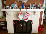 Christmas mantle