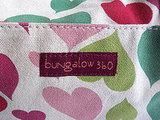 Aaron got me a heart patterned Bungalow 360 handbag