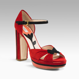Prada Camoscio Deco Platforms  -- Love it or Leave it?