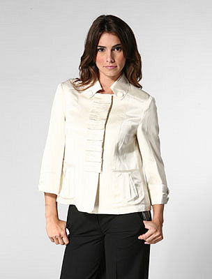 NANETTE LEPORE Carte Blanche Jacket in Alabaster at Revolve Clothing - Free Shipping!