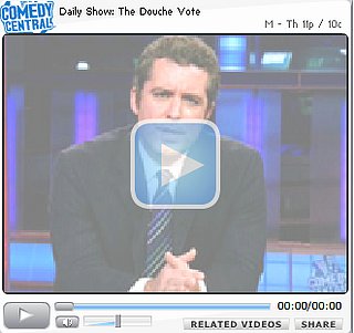 The Daily Show Reports: The Douche Vote