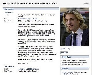 Jean Sarkozy Throws His Beret Into the Ring