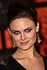 Emily Deschanel's makeup and hair at the 2008 Critics' Choice Awards