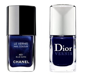 Chanel Vs Dior: Battle of the Blue Polishes