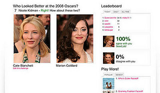 Who Looked Better at the Oscars? Play and Win!