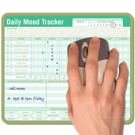 Track Your Mood and To-Do List With Funky Mousepads