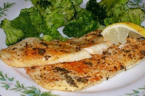 Broiled Spicy Tilapia