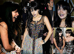 Lily Allen at Luella for London Fashion Week Lily Allen at Luella for London Fashion Week
