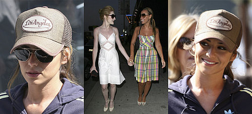 Cheryl Cole, Kimberley Walsh and Nicola Roberts From Girls Aloud Shop and Enjoy the Sun In LA