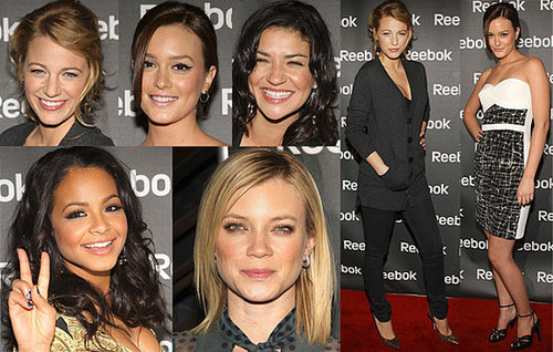 Leighton Meester, Jessica Szohr and Blake Lively Attend Reebok Freestyle World Tour Event In New York