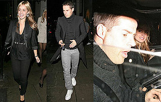 Jamie Redknapp Picks Up Wife Louise From Nobu In London