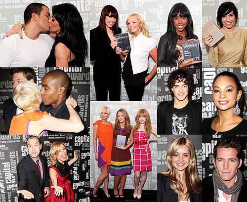 Girls Aloud, Spice Girls, and Jordan and Peter at the Capital Radio Awards 2008
