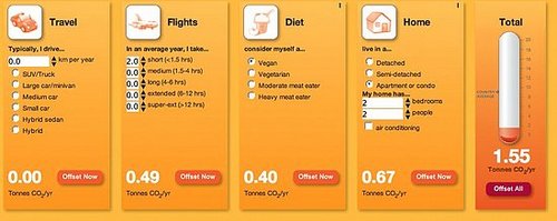 Zerofootprint Carbon Calculator