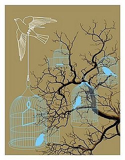 Etsy Find:  Birdcages Print