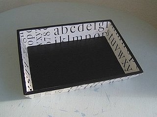 Etsy Find: Fabulous Fonts Wood Tray