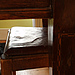 Antique table and chair