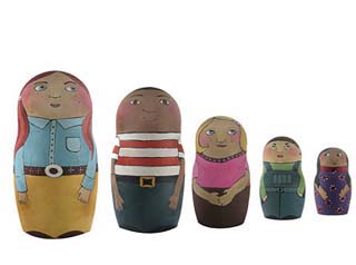 Crave Worthy: Personalized Nesting Dolls
