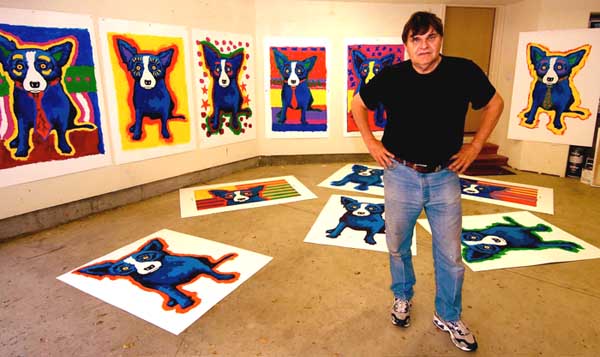 Artist of the Day: George Rodrigue Artist of the Day: George Rodrigue