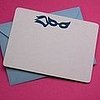 Etsy Find: Masked Set of Four Letterpress Cards
