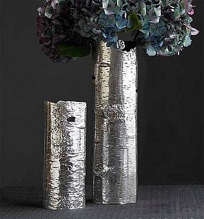 Steal of the Day: Recycled Aluminum Bark Vases