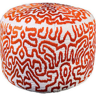 Crave Worthy: Vivre Round Ikat Ottoman