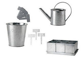 Nice and New: Galvanized Steel For the Garden