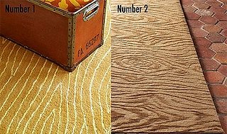 Less or More: Faux Bois Rugs