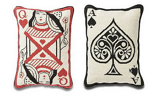 Steal of the Day: Jonathan Adler Needlepoint Card Pillows