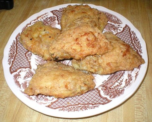 Fried chicken... yum!