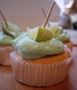 Cheers With Gin and Tonic Cupcakes
