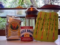 Vietnamese-Style Coffee Popsicles