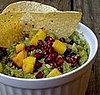 Tart and Sweet Pomegranate-Mango Guacamole