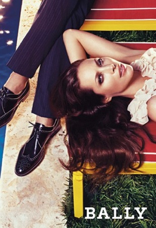 Christy Turlington Stars in Bally's Spring '09 Ads Christy Turlington Stars in Bally's Spring '09 Ads
