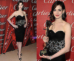 Anne Hathaway At Palm Springs International Film Festival Awards Gala Anne Hathaway At Palm Springs International Film Festival Awards Gala