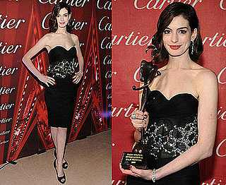 Anne Hathaway At Palm Springs International Film Festival Awards Gala