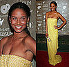 Joy Bryant in a Yellow Missoni Maxi Dress at the The Art of Elysium Gala