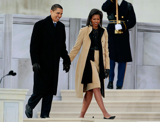 Michelle Obama in Narciso Rodriguez