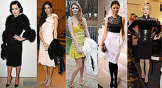 Celebrities at Paris Couture Week