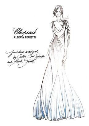 On Our Radar: Chopard and Alberta Ferretti Team Up For Charity Gown