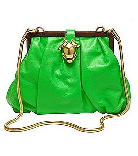 Guess Who Designed This Fluorescent-Green Handbag? 