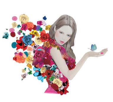 Nylon fashion illustrations