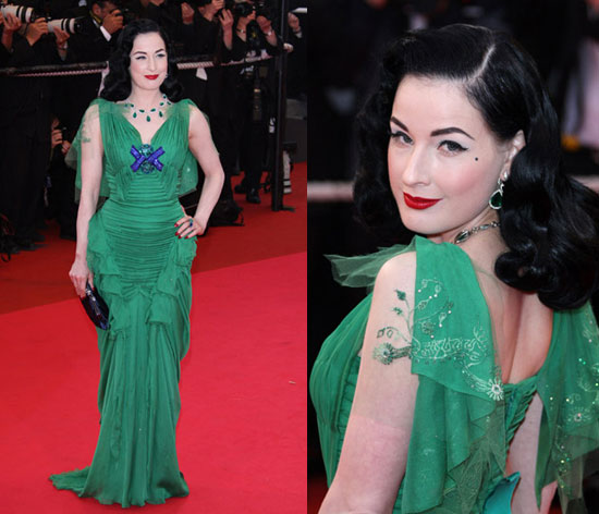 2008 Cannes Film Festival: Dita Von Teese 2008 Cannes Film Festival: Dita Von Teese