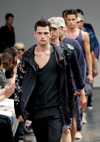 Male Models at Menswear Milan Fashion Week