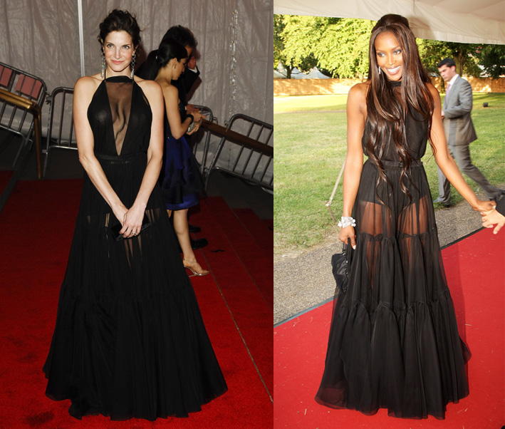 Who Wore It Better? Sheer Black Maxi Dress Who Wore It Better? Sheer Black Maxi Dress