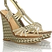 Bottega Veneta Intrecciato Wedge Sandals