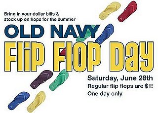 On Our Radar: Old Navy Flip Flops For a Buck! 